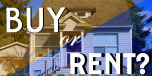 buy or rent a home